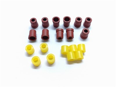 Vannforsegling gummi grov tull gjennom silikongrommet